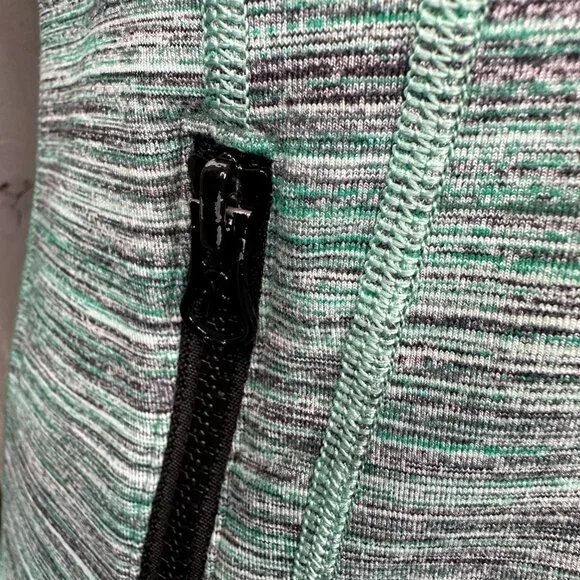 Lululemon Define Jacket Space Dye Camo Forage Teal Black Sz 8